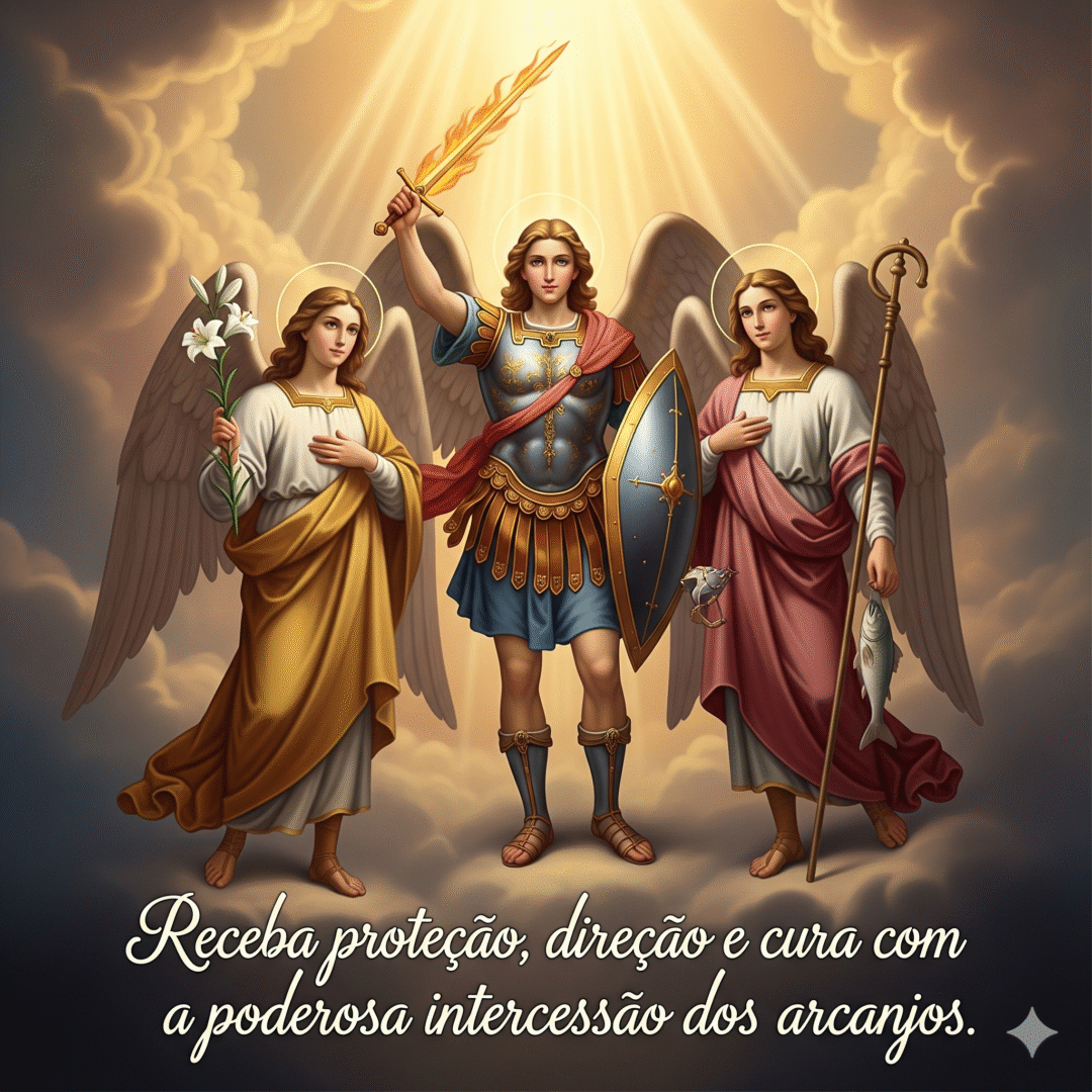 São Miguel, São Gabriel e São Rafael: como os arcanjos podem agir na ...